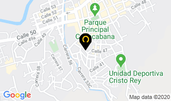 Mapa de Megasanduche en Copacabana