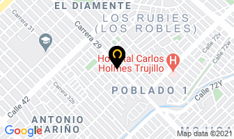 Mapa de Megaventas Tatinés en Cali