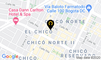 Mapa de Meiko Ltda. en Bogotá D.C