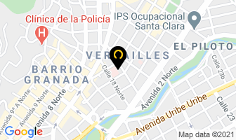 Mapa de Mejía Montes Alvaro en Cali