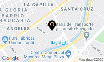 Mapa de Mejisulfatos S.a.s. en Itaguí