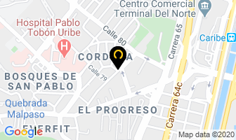 Mapa de Mekato en Medellín