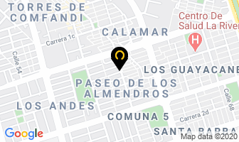 Mapa de Mel & Hass Centro Estética Y Spa en Cali