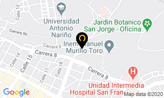 Mapa de Melados Calambeo en Ibagué