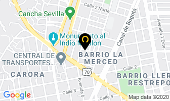 Mapa de Melco De Colombia Ltda. en Cúcuta