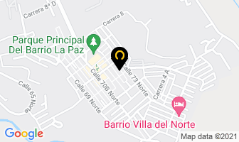 Mapa de Melenje Ortega Raúl en Popayán