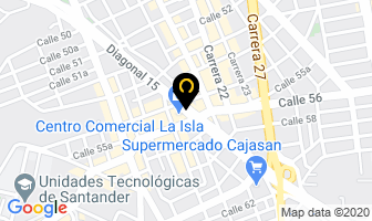 Mapa de Melo Barrera José Luis en Bucaramanga