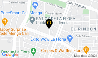 Mapa de Membranas Toldos & Parasoles en Cali