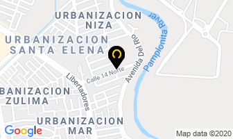 Mapa de Memos Pizza en Cúcuta