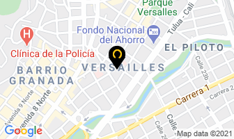 Mapa de Méndez Gonzalez Ricardo A. en Cali