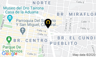 Mapa de Mendieta Tirado Edgar en Santa Marta
