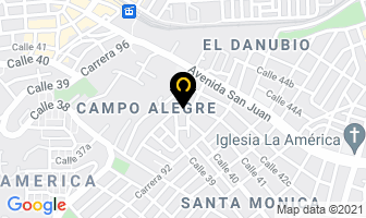 Mapa de Meñetona De Kepis en Medellín