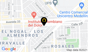 Mapa de Mente Y Ser S.a.s. en Medellín