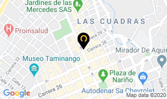 Mapa de Mera Nelson Fernando en Pasto