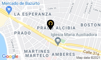 Mapa de Merc Logistic Group en Cartagena