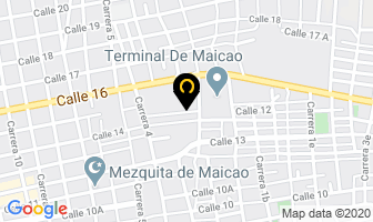 Mapa de Merca Express en Santa Marta