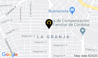 Mapa de Merca Perros en Montería