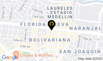 Mapa de Merca Ventas en Medellín