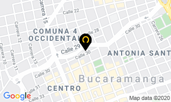 Mapa de Mercadegan Ltda. en Bucaramanga
