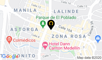 Mapa de Mercadeo Asociado en Medellín