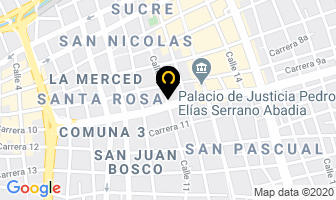 Mapa de Mercado Central en Cali