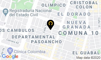 Mapa de Mercado De Las Carnes en Cali
