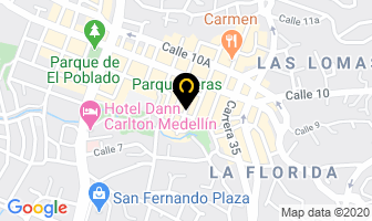 Mapa de Mercado De Vinos S.a.s en Medellín