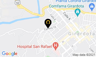 Mapa de Mercado La Gitana en Medellín