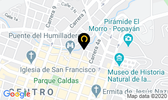 Mapa de Mercado Moriones en Popayán
