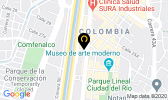 Mapa de Mercados Dany Car en Medellín
