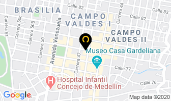 Mapa de Mercaempaques en Medellín