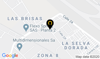 Mapa de Mercaereo S.a. en Bogotá D.C
