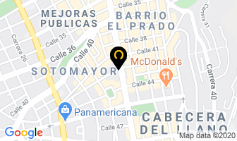 Mapa de Mercagan Parrilla en Bucaramanga