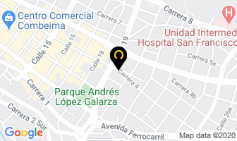 Mapa de MERCALIDER en Ibagué