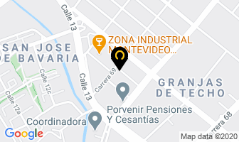 Mapa de Mercantil Bogota Ltda. en Bogotá D.C