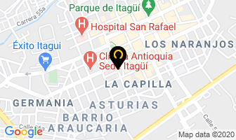 Mapa de Mercasalud Sur en Itaguí