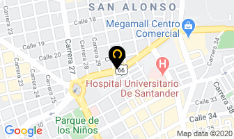 Mapa de Mercautos en Bucaramanga