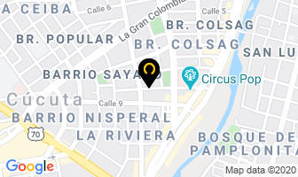Mapa de Mercedes Suárez en Cúcuta