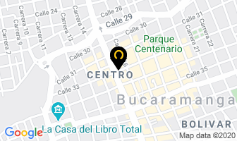 Mapa de Merco Centro en Bucaramanga