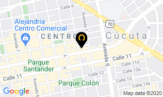 Mapa de Mercotextil Ltda. en Cúcuta