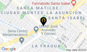 Mapa de Merengon & Postres De La Hacienda en Bogotá D.C