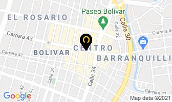 Mapa de Merka Jeans en Barranquilla