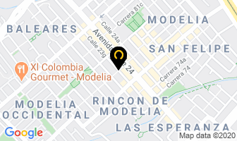 Mapa de Merkalibros en Bogotá D.C