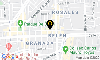 Mapa de Merkatodo La 30 en Medellín