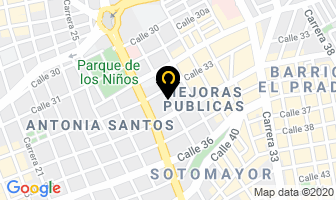 Mapa de Merque Llantas S.a. en Bucaramanga