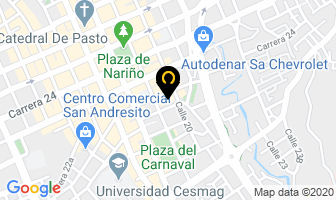 Mapa de Merquimicos en Pasto
