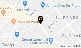 Mapa de Mes Caribe Ltda. en Barranquilla