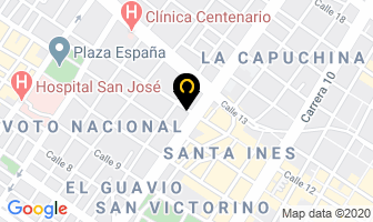 Mapa de Mesa Hermanos & Cía. en Bogotá D.C