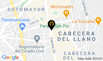 Mapa de Mesa Herrera Laura Marcela en Bucaramanga