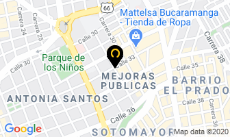 Mapa de Mesas & Sillas en Bucaramanga
